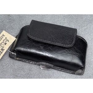 New Handmade  Western Belt Pouch Leather Clip Holster Glove/Cell Phone Holder